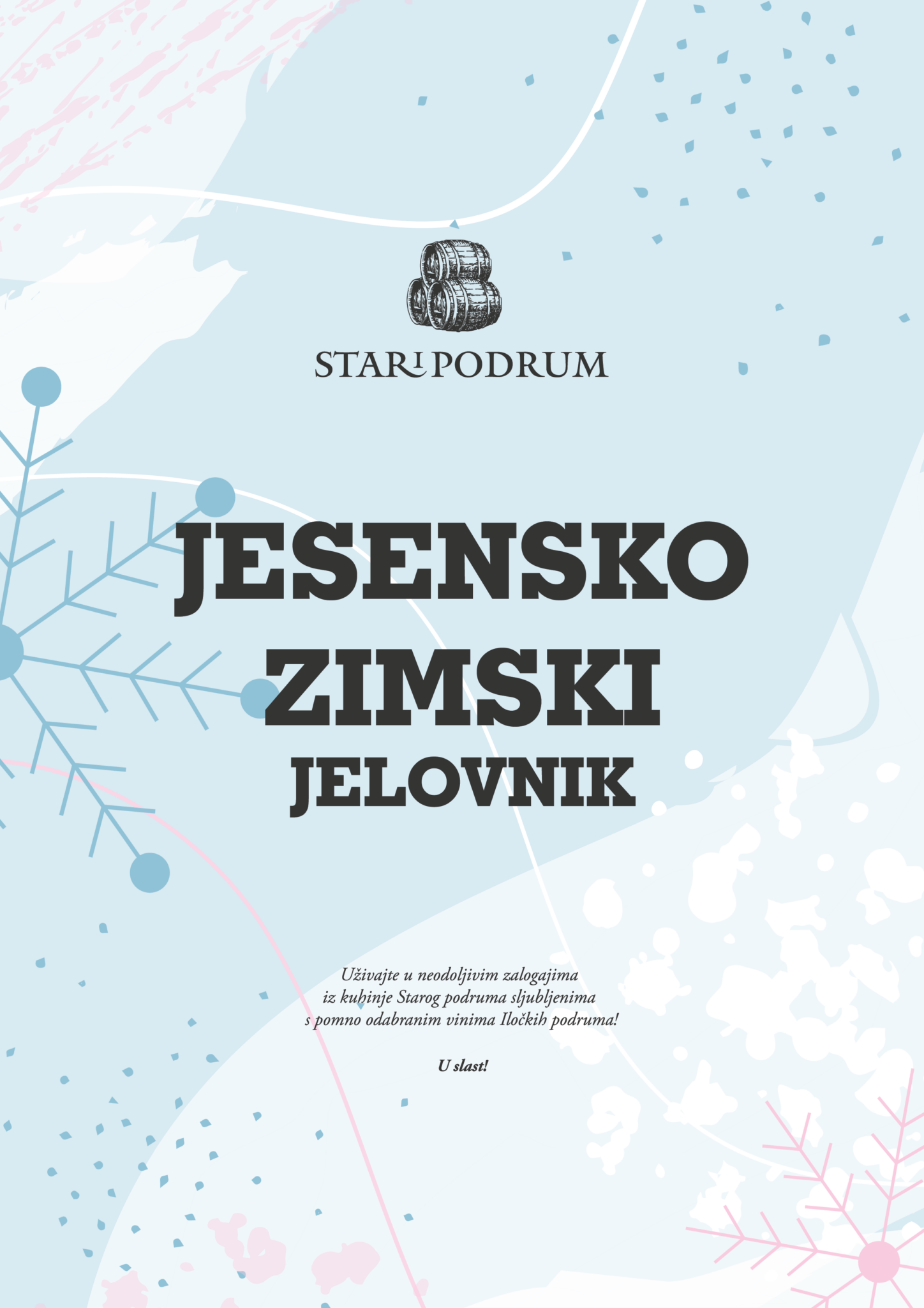 [JESENSKO ZIMSKI MENU] Novi okusi i mirisi jeseni i zime u restoranu ...