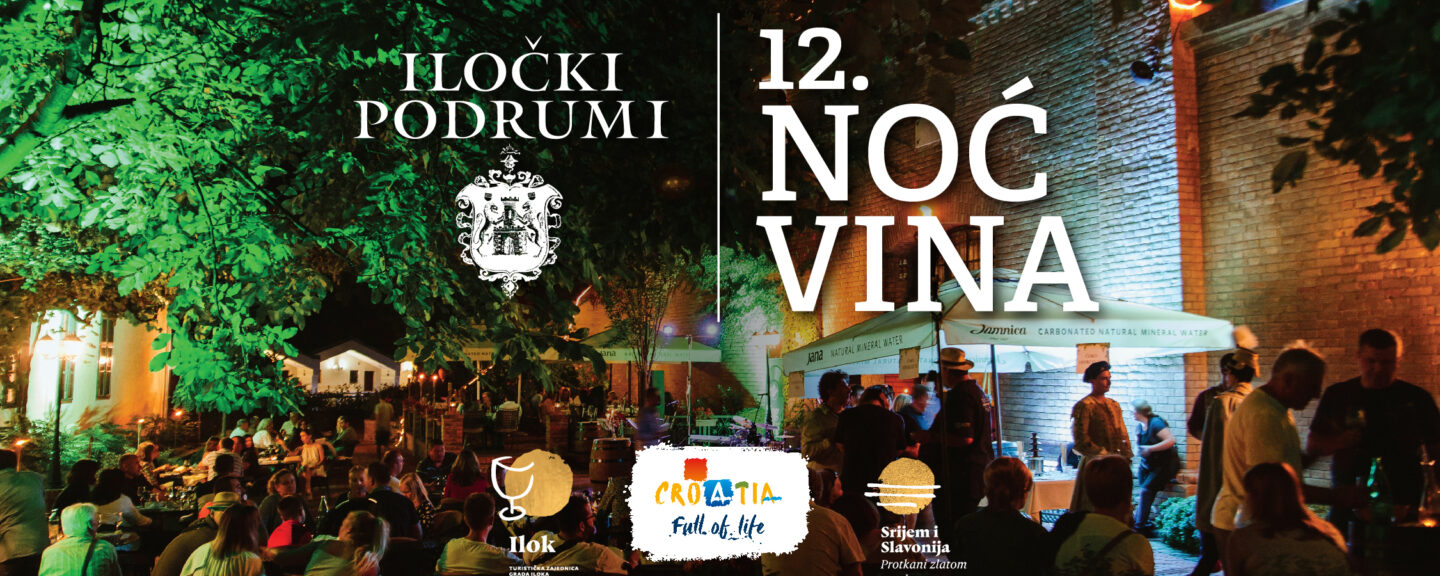 [12. NOĆ VINA] Provedite nezaboravnu ljetnu večer uz glazbu i vina Iločkih podruma