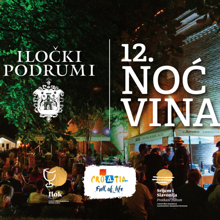 [12. NOĆ VINA] Provedite nezaboravnu ljetnu večer uz glazbu i vina Iločkih podruma